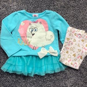 $2 w bundle Secret Life of Pets matching outfit